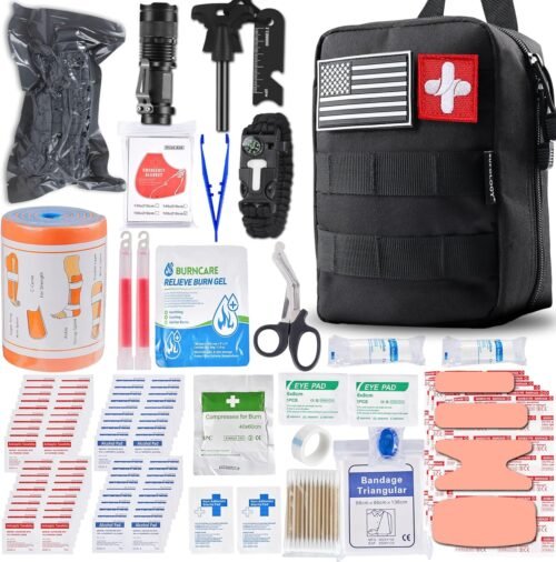 IFAK - Kits de trauma, 115 kits de primeros auxilios con fér