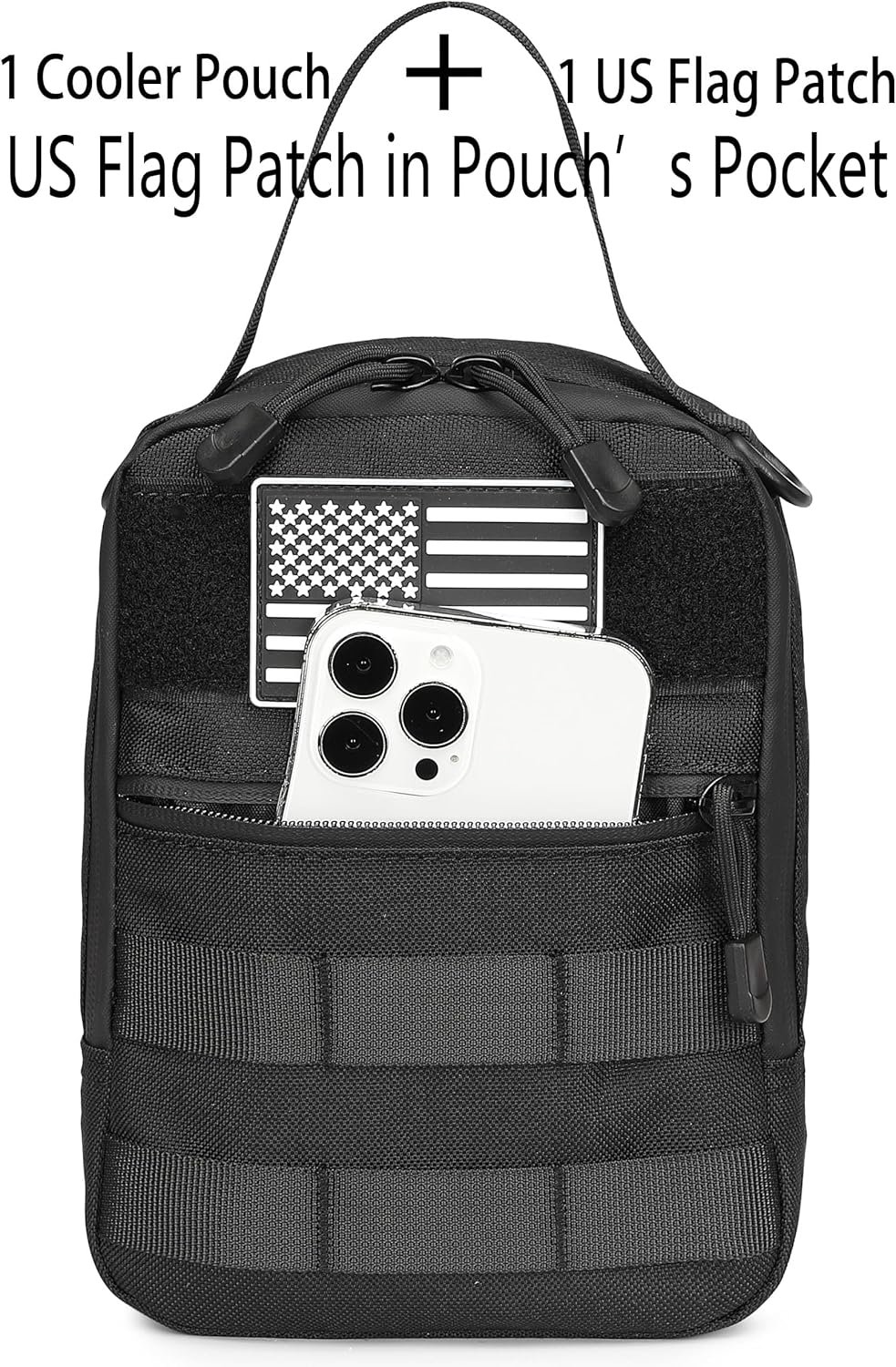 ATBP Bolsa térmica táctica Molle para mochila Militray aisla - Imagen 3